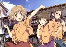 Birdy The Mighty Decode Funimation Hanasaku Iroha Ohana Nako And Minko Imagens