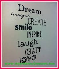 Have you ever tried any wall art like this? My Watermelon Moon Exciting Announcement A Winner Craft Room Signs Craft Room Quotes Craft Room Organization