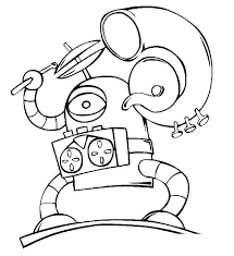 Push pack to pdf button and download pdf coloring book for free. Online Coloring Pages Coloring Page Cyborg The Cyborg Coloring Pages For Kids
