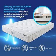 blue star yatak dht yay teknolojisi ile omurganiza ihtiyaci olan destegi sunarken sizi cift tarafli kullanim avantaji ile kaliteli uyku deneyim yatak uyku cift