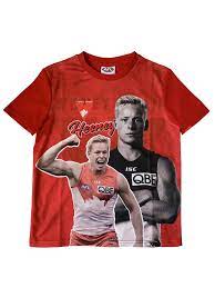 Isaac heeney is a crowd favourite and one of the best young players in the competition. Sydney Swans Isaac Heeney Youth Tee