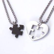 Pero igual no tienes claro que te vaya el bondage, o sabes que sólo te gustaría darle un pequeño empujón a tu pareja para que sea un poco más dominante. Para Mujer Para Hombre Pareja Puzzle Corazon Amor 4 Colores Acero Inoxidable Collar Colgante De Regalo Chi Joyas De Parejas Collares De Parejas Joyas De Disney