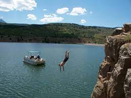 Maybe you would like to learn more about one of these? Green Mountain Reservoir Eaten The Moon
