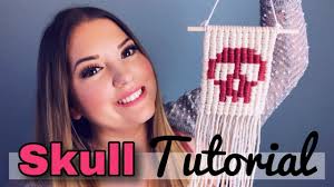 9 ideas de Calavera macrame