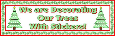 Winter Bulletin Board Displays And Sticker Charts For Christmas