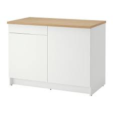 Knoxhult Base Cabinet With Doors And Drawer White 48x24x36 Base Cabinets Clean Kitchen Cabinets Freestanding Cooker