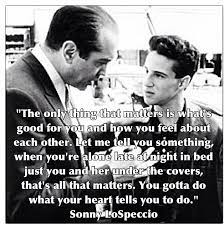 A father becomes worried when a local gangster befriends his son in the bronx in the 1960s. Sonny A Bronx Tale Quotes Good Quotes To Live By Gangsta Quotes
