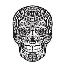 Image tete de mort swag. Tete De Mort Mexicaine Femme Grave Verre Islande 30cl Verre Creations
