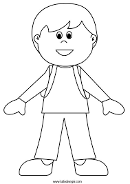 Disegni Accoglienza Scuola Bambino Con Zaino Tutto Disegni Disegni Bambini Bambini Da Colorare Bambini