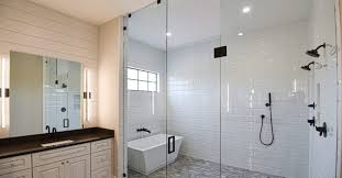 New shower floors, light fixtures, and cabinets can be made in an afternoon but enjoyed for a lifetime. Custom Bathroom Ideas Archives Bordeaux Builders