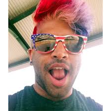 Red White And Blue Hair Like Fireworks Blue Hair Cool Hairstyles Cool Hair Color