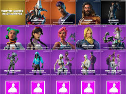 Thumbs up if you enjoyed new leaked fortnite season 4 skins! Fortnite Chapter 2 Season 3 Leaked Skins Cosmetics Found In V13 00 News Break