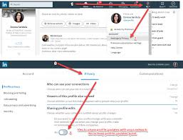 How To Keep Your Linkedin Profile Edits A Secret From Your Network