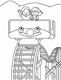 You can use our amazing online tool to color and edit the following roller coaster coloring pages. Roller Coaster Coloring Pages Coloring Home