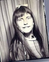 Small hair bows from Woolworths in the 1960s