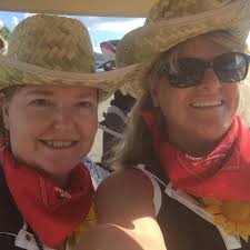 Pine Grove girls smiling for the camera