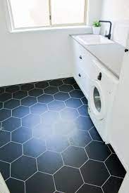 Hexagon Floor Laundry Room Tile Small Bathroom Renovations Bathroom Renovations Perth