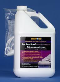 After you have cleaned the damaged roof material, you simply peel off the protective cellophane and press the tape. Ul Li Use To Deep Clean And Condition Rv Rubber Roof From Oxidation Tree Sap Bird Droppings Dirt Build Up Li Li 1 Gallon Bottle With Spray Hose Li Li Single Li Li With Bilingual Package Li Ul Walmart Canada