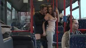 Amateur European couple having hot sex in the bus - HD Porn Tube