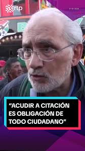 Declaraciones de Carlos Mesa sobre cumplimiento de citaciones judiciales