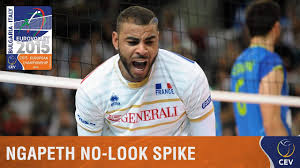 Earvin ngapeth top 10 monster volleyball spikes. 2015 Men S Eurovolley Championship Point By Earvin Ngapeth Fra Youtube
