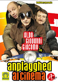 Aldo giovanni e giacomo tornano per tenere compagnia al proprio pubblico durante le settimane di emergenza sanitaria. Anplagghed Al Cinema Di Aldo Giovanni E Giacomo Nonsolocinema