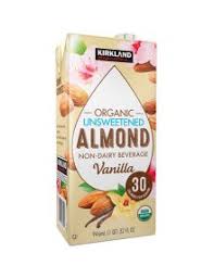 organic unsweetened almond milk non