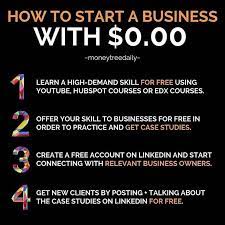 These Are Just A Few Examples Of Business Ideas You Can Start Today With No Money Feel Free T Business Motivation Business Money Business Ideas Entrepreneur