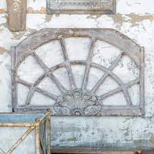 Made To Look Like A Vintage Market Find This Arched Window Frame Wall Decor Has The Patina Of An Aged Archit Frames On Wall Frame Wall Decor Antique Farmhouse