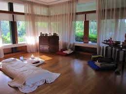 Popular Meditation Room Colors Schemes Feng Shui Colors For Meditation Room With Contemporary Interior Desig Home Yoga Room Yoga Room Design Yoga Studio Design