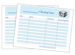 School Reading Chart Laminating Idea Center School