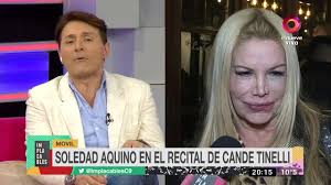 Soledad aquino, la ex de marcelo tinelli, recibió a sus 59 años el esperado trasplante de hígado este jueves.la intervención ocurrió luego de que la mamá de candelaria y micaela tinelli. Soledad Aquino En El Entreno Del Recital De Cande Tinelli Youtube
