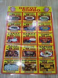 De waardering van gimbo.nl/ bij webwinkel keurmerk klantbeoordelingen is 10.0/10 gebaseerd op 3 reviews. Menu Makanan Depot Gimbo Picture Of Depot Gimbo Denpasar Tripadvisor