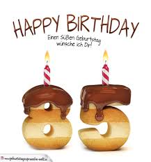 Happy Birthday In Keksschrift Zum 85 Geburtstag Geburtstagsspruche Welt