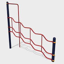 Entertain Multiple Kids Deliver A Unique Playground Aesthetic With The Jigjag Climber Playground Climber Playground Landscape Structure