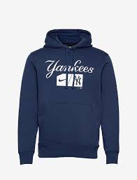 NIKE Fan Gear New York Yankees Nike Team Lettering Club Pullover Hoodie -  Hoodies | Boozt.com