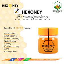 Hexoney Export Quality Acacia Honey Acacia Honey Organic Honey Benefits Honey Benefits