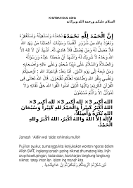 Hukum berkurban di idul adha 2021 namun belum akikah, abdul somad berikan penjelasan Doc Khutbah Idul Adha 1435 H Heni Johan Academia Edu