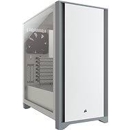 Replace the front glass panel on your nzxt h510 elite with this custom laser cut vented replacement! Corsair 4000d Airflow Tempered Glass White Pc Case Alzashop Com