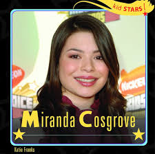 Miranda Cosgrove (Kid Stars!): Franks, Katie: 9781404244665: Amazon.com:  Books