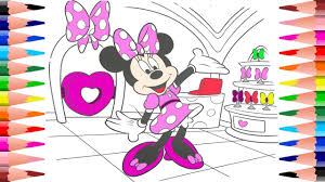 Maybe you would like to learn more about one of these? Coloring Disney Minnie Mouse Coloring Book Painting Minnie Mouse Club House Coloring Pages For Kid Youtube