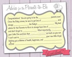 Why printable baby shower games? Popular Items For Advice Cards On Etsy Baby Shower Mad Libs Baby Shower Advice Baby Shower Printables