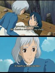 See more ideas about howls moving castle, howl's moving castle, ghibli movies. A Heart Is A Heavy Burden Tumblr Studio Ghibli Ghibli Studio Ghibli Movies