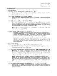 Supplementary Notes Bail Bail Criminal Procedure In South Africa