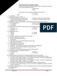 Soal Uji Kompetensi Analis Kesehatan Dan Kunci Jawaban Pdf Naik Kelas