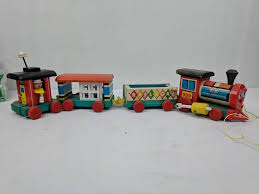 Girls are becoming more assertive and aggressive whilst boys are becoming more feminine. Vintage 1960s Fisher Price Huffy Puffy Train 999 Estatesales Org