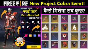 It comes with a lot of new surprises for the free fire fans. Free Fire Cobra Event All Rewards Sk Gaming Zone Youtube