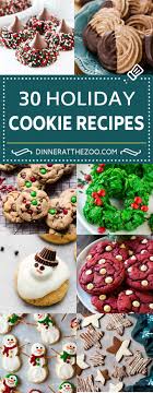 Sugar cookie cutouts, easy spritz cookies, and easy italian christmas cookies all offer a deliciously blank slate for your artistic aspirations. 30 Christmas Cookie Recipes Dinner At The Zoo