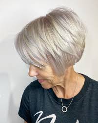 Funky short stacked bob with bangs. 20 Hottest Short Stacked Bob Haircuts To Try This Year