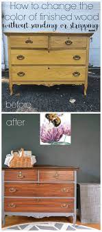 Stir polyshades® thoroughly, using a clean stirring stick. How To Use Gel Stain To Change The Color Of A Wood Dresser Refresh Living